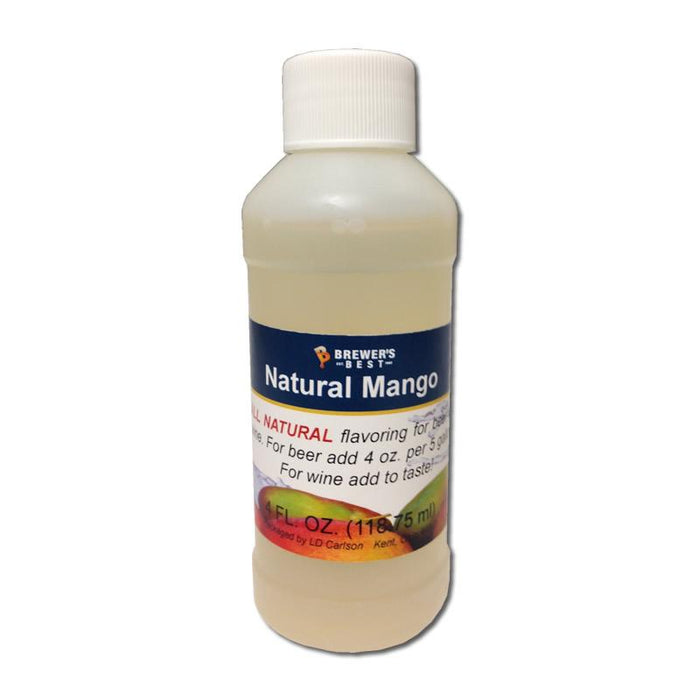Bottle of Natural Mango Flavor Extract
