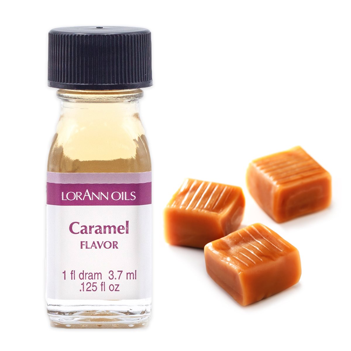 3.7mL Bottle of LorAnn Caramel Flavoring 