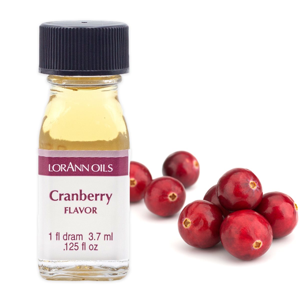 3.7mL Bottle of LorAnn Cranberry Flavoring