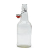 Clear EZ Cap Bottles w/ Swing Top - 16 oz