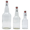 8-ounce, 16-ounce, and 32-ounce EZ cap bottles side by side closed