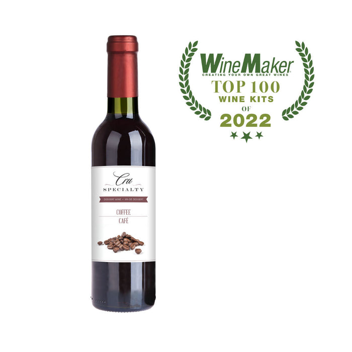 Top 100 wine kits of 2022 - Bottle image Coffee Dessert Wine 2022 Wine Maker top 100