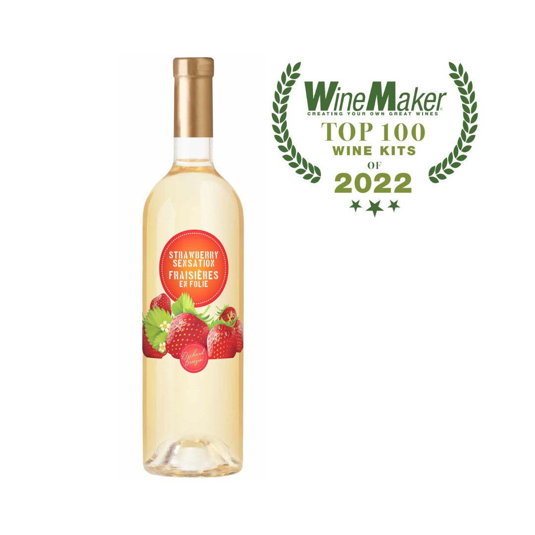Strawberry Sensation Wine Cooler Kit - RJS Orchard Breezin