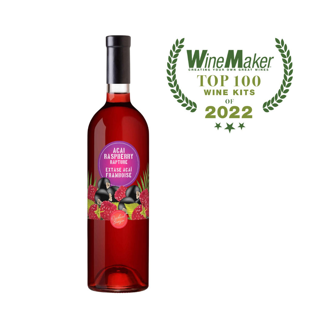 Acai Raspberry Rapture Wine Cooler Kit - RJS Orchard Breezin