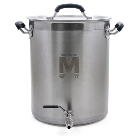 8 Gallon MegaPot Brew Kettle with integrated valve