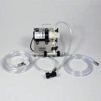 The Blichmann QuickCarb Beer Carbonator with all attached tubing