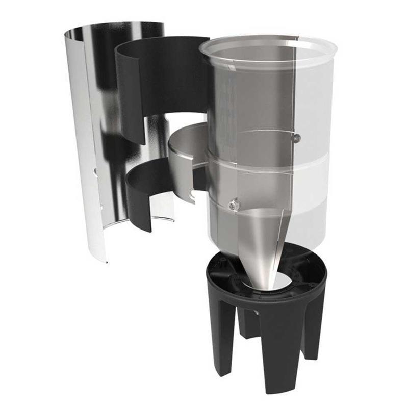 Diagram of the various layers of the Grainfather Conical Fermenter
