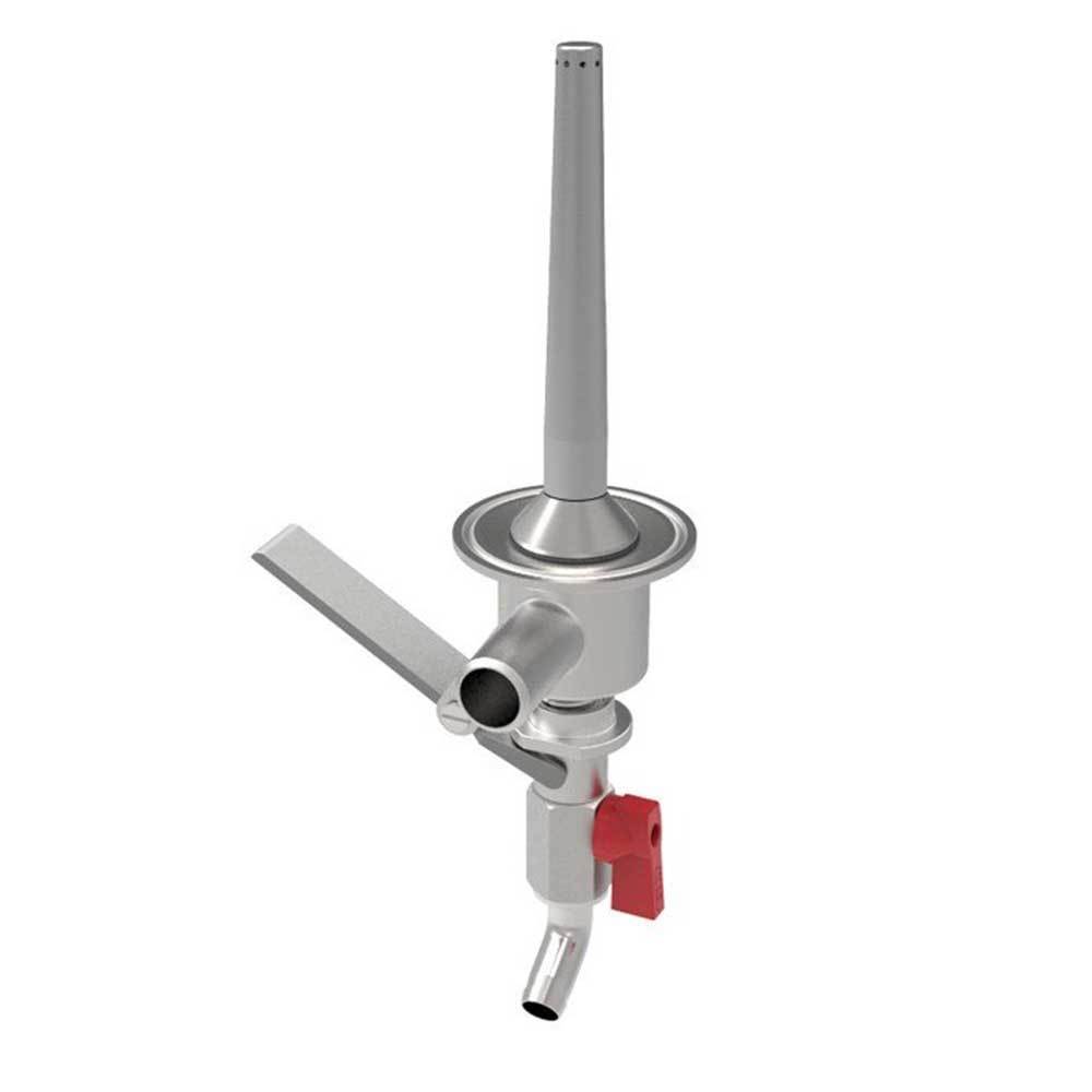 Grainfather Dual Valve Tap in isolation
