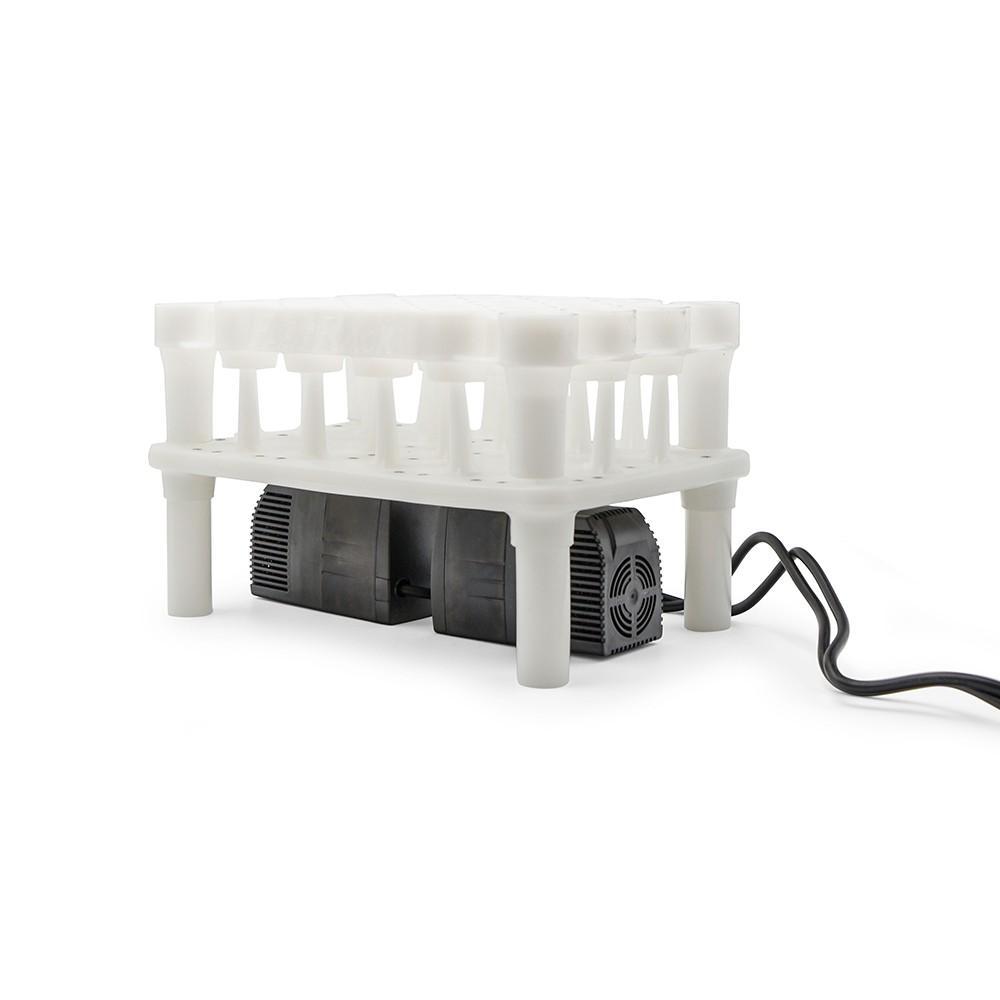 FastWasher24 with the 24 Wine bottle rack attachment