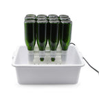 The FastWasher in use within a cleaning and sanitizing tote