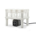 The FastWasher12 with the FastRack wine rack attached