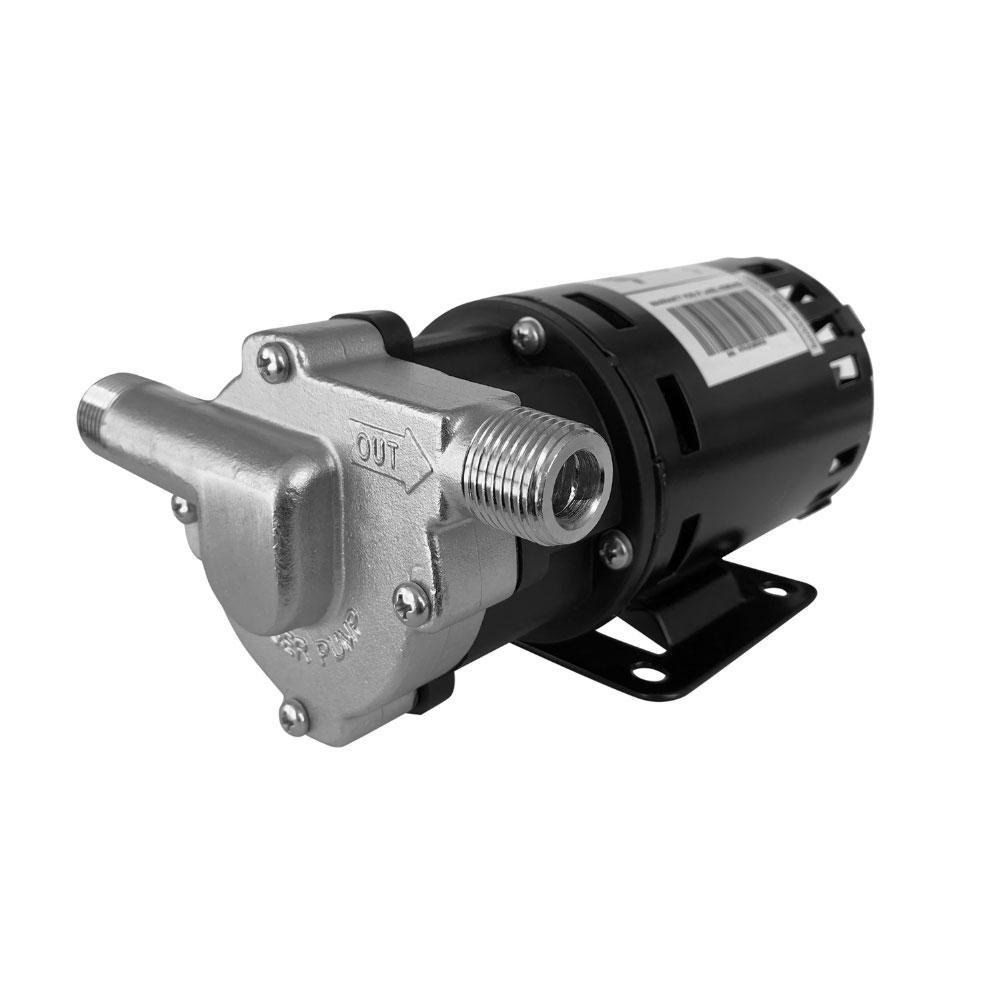 Chugger (X-DRY) SS Inline Pump Angle View