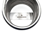 Top-down view of the Northern Brewer Stainless Counterflow Chiller