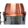 Close-up of the connection between the Still Spirits Alembic Pot Still and a Grainfather
