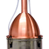 Close-up of the connection between the Still Spirits Copper Reflux Still and a Grainfather