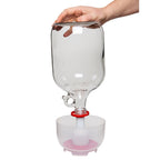 Monster Cleaner Bottle Rinser with one gallon jug
