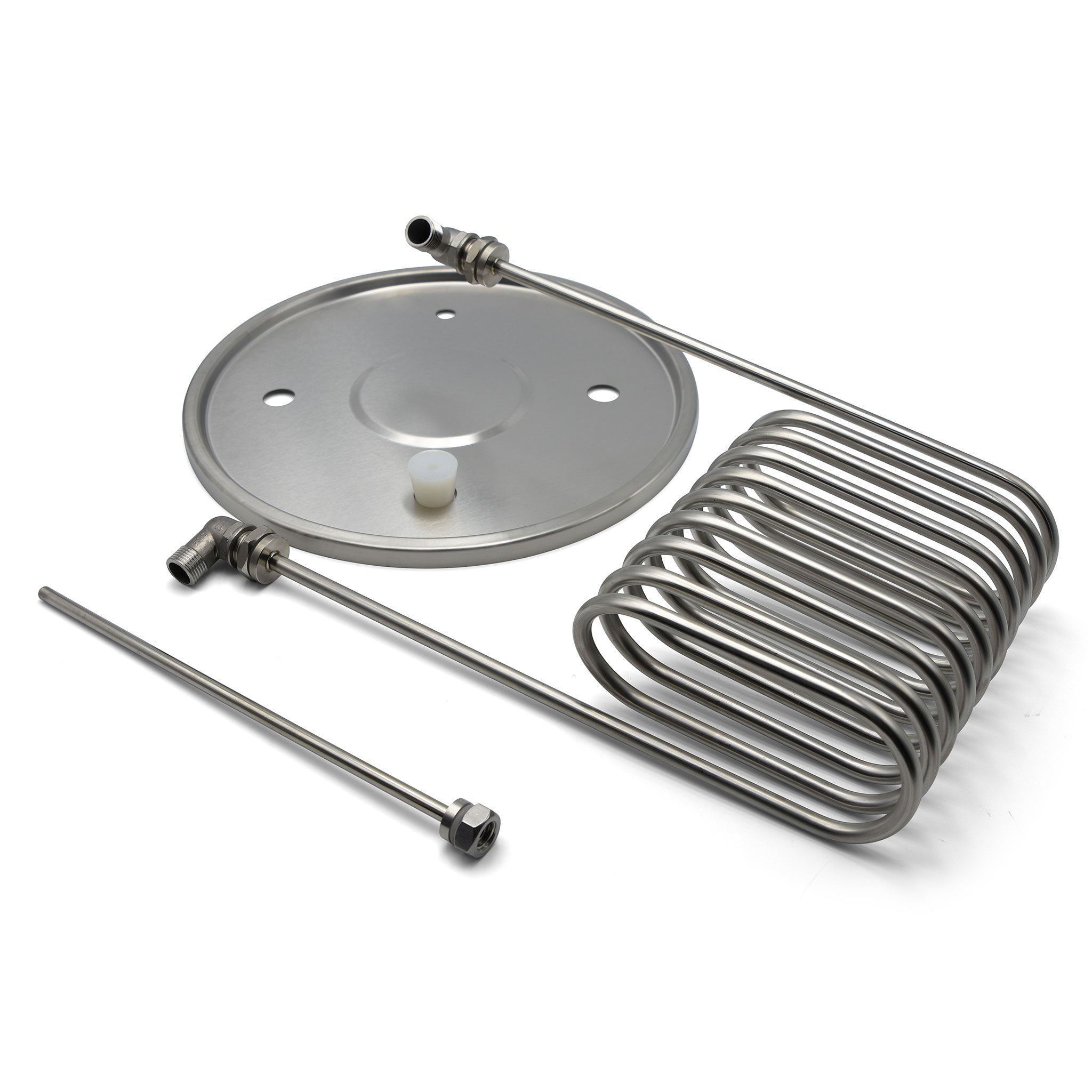Close up of cooling lid items