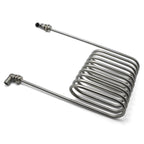 Close up of cooling coils