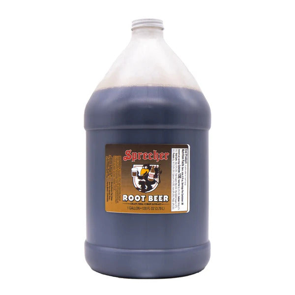Jug of Sprecher Root Beer Soda Syrup