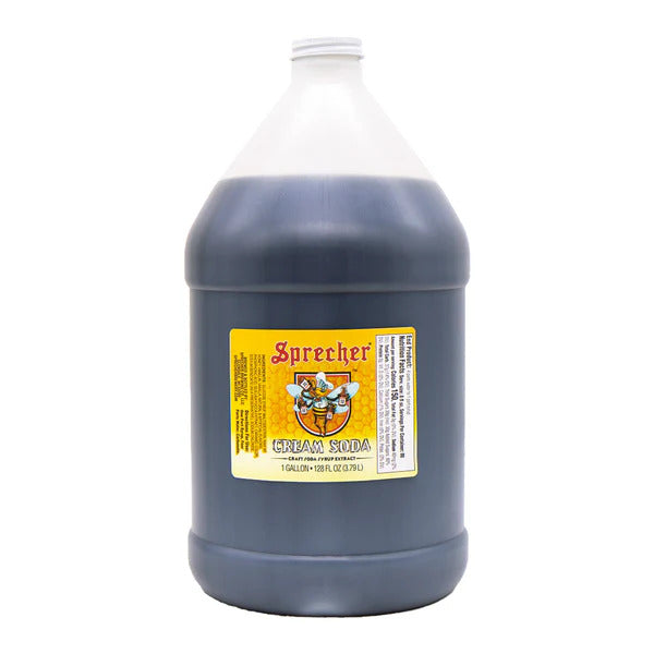 Sprecher Cream Soda Soda Syrup 1 Gallon