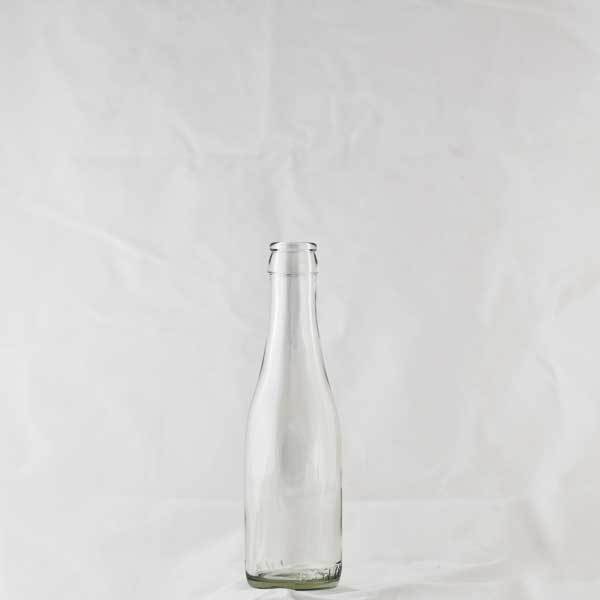 A clear Champagne Bottle