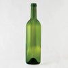 750 ml Green Punted Bordeaux Wine Bottles, 12 Per Case