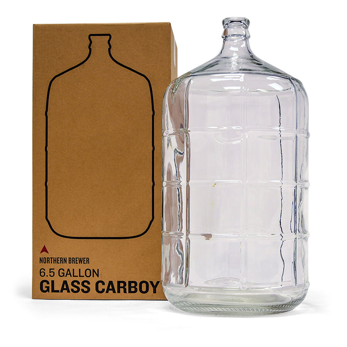6.5 Gallon Glass Carboy for Fermentation with Box