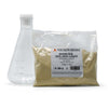 Erlenmeyer flask, foam stopper, and one-pound bag of DME