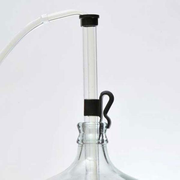 Clamp on top of Carboy