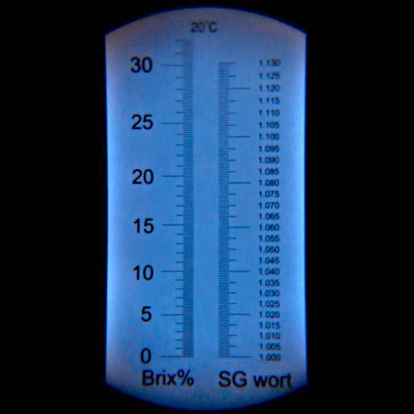 Brix/Specific Gravity Refractometer w/ATC