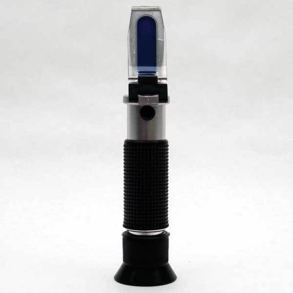 Brix and Specific Gravity Refractometer standing up