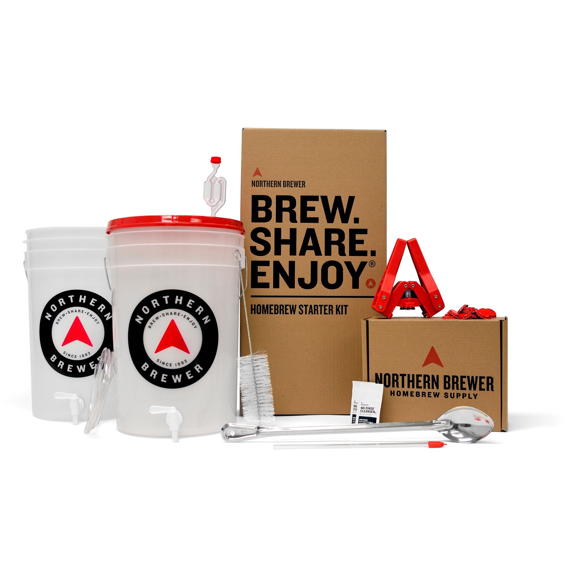 Essential Brew Share Enjoy Homebrew Starter Kit