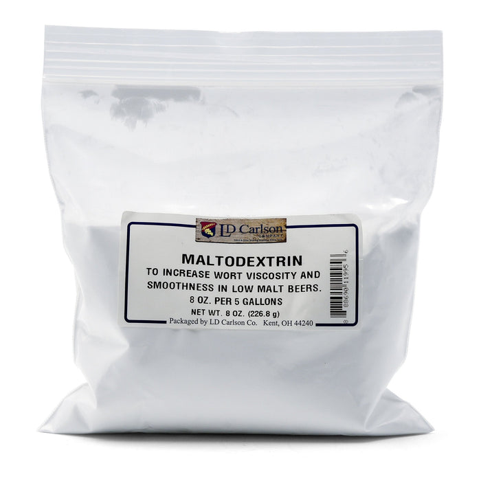 Maltodextrin in an 8-ounce bag 