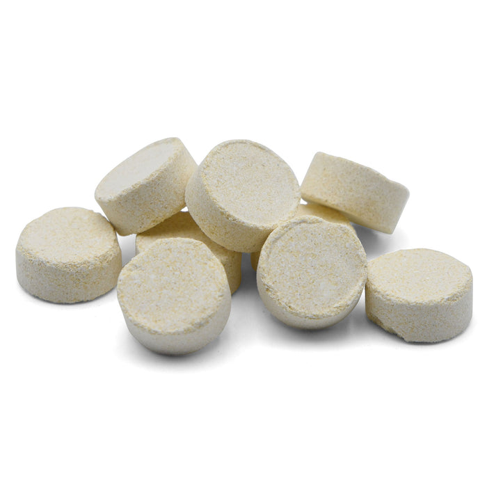 pile of Whirlfloc Tablets