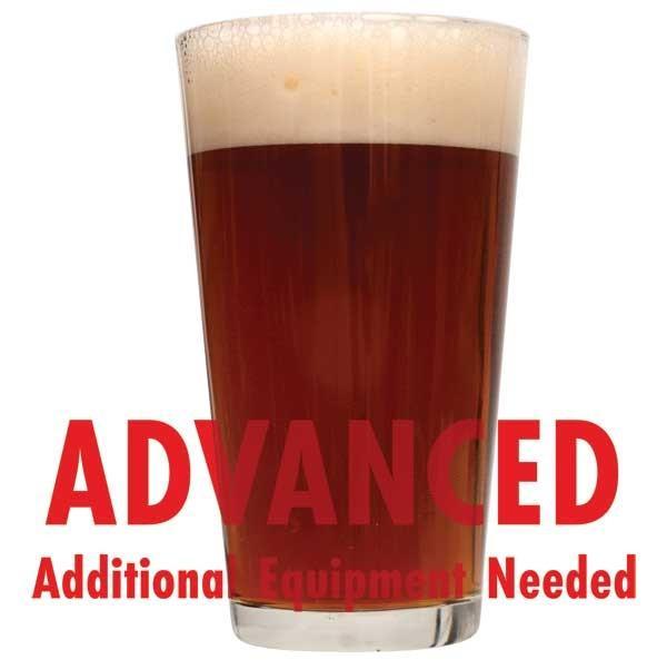 Nut Brown Ale with an All-Grain caution in red text: "Advanced, additional equipment needed"