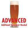 Saison in a glass with a customer caution in red text: "Advanced, additional equipment needed" to brew this recipe kit