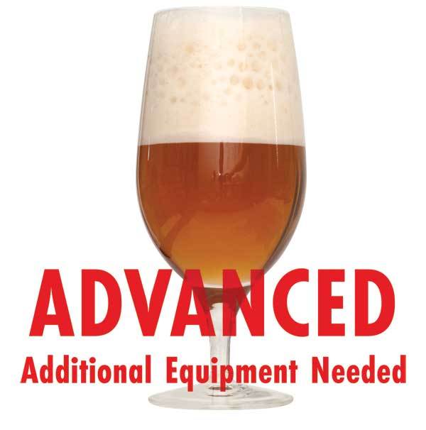 Dawson's Kriek homebrew with an All-Grain warning: "Advanced, additional equipment needed"