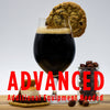 Sweet Tooth Pastry Stout with a cookie wedge and various accoutrements with a customer caution in red text: "Advanced, additional equipment needed" to brew this recipe kit