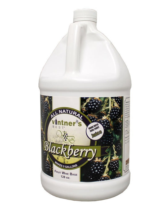 Vintner's 128-ounce Best Blackberry Fruit Wine Base