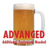Cashmere Blonde Ale homebrew with an All-Grain warning: "Advanced, additional equipment needed"