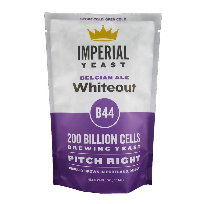 Imperial Yeast B44 Whiteout's container 