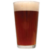 Glass filled with Nut Brown Ale