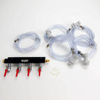 4 Way Gas Distribution Kit with four-port CO2 Distribution Manifold