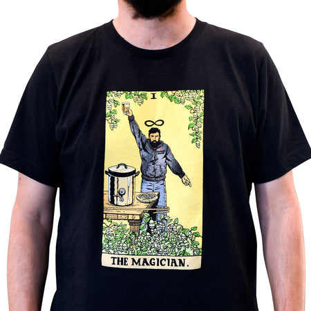 Northern Brewer The Magician T Shirt on model