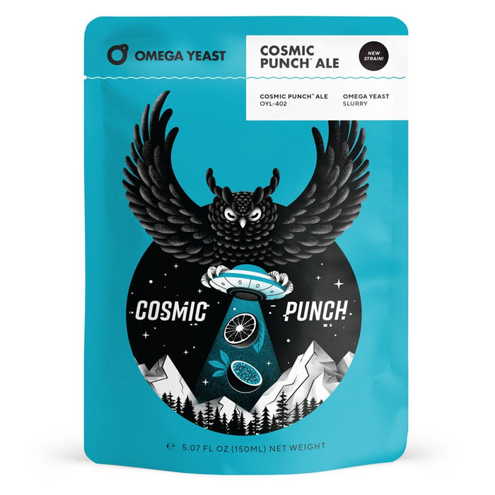 Omega Yeast OYL-402 Cosmic Punch™ Yeast Front