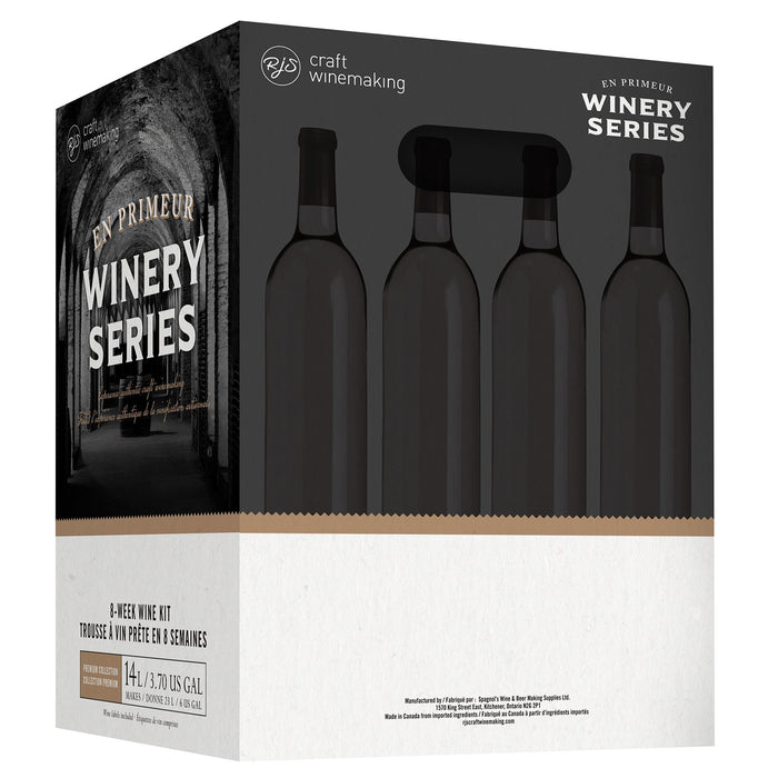 Australian Cabernet Sauvignon Wine Kit - RJS En Primeur Winery Series box rightside