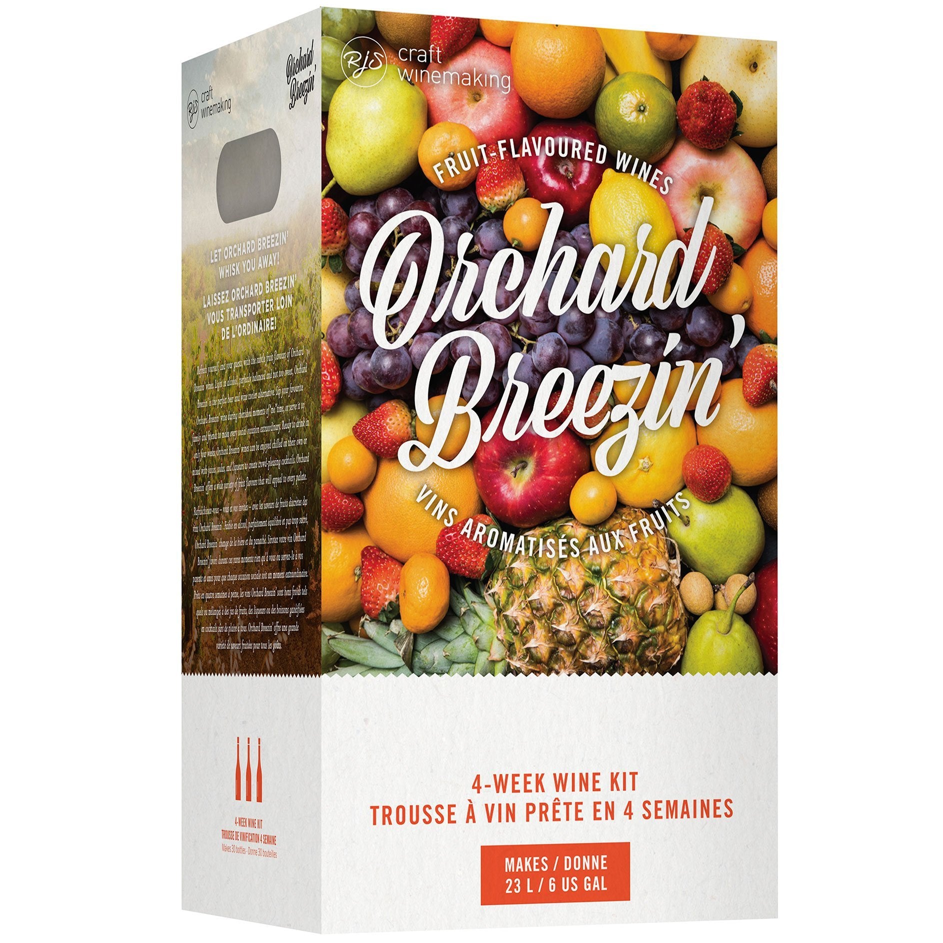Acai Raspberry Rapture Wine Cooler Kit - RJS Orchard Breezin