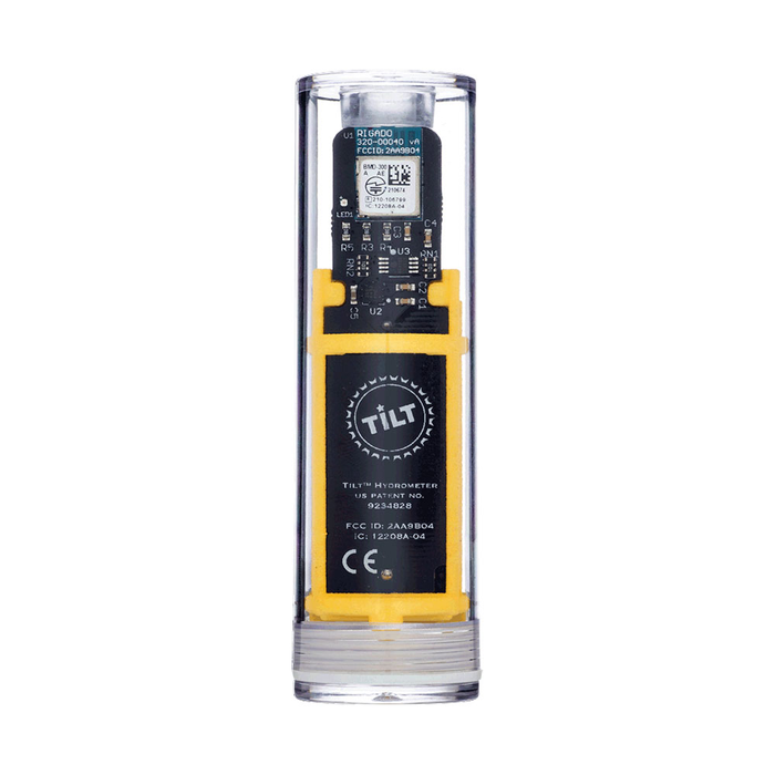Tilt™ - Yellow Digital Hydrometer and Thermometer