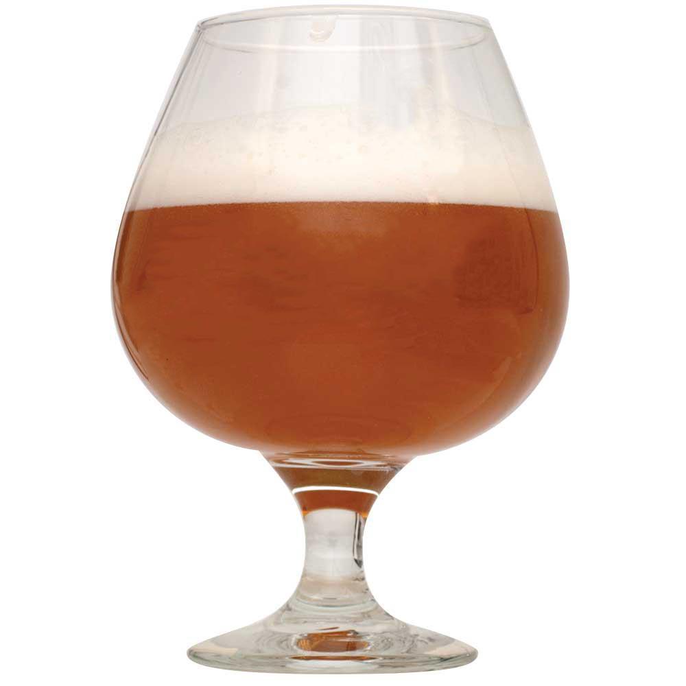 Shugga High Barleywine homebrew in a glass