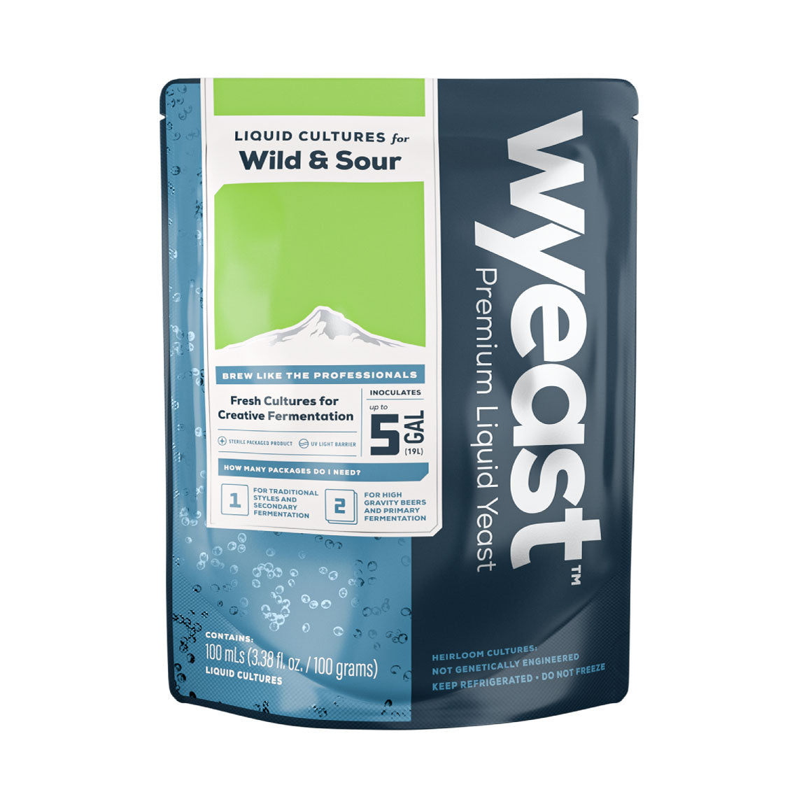 Wyeast's 5112 Brettanomyces Bruxellensis yeast packaging